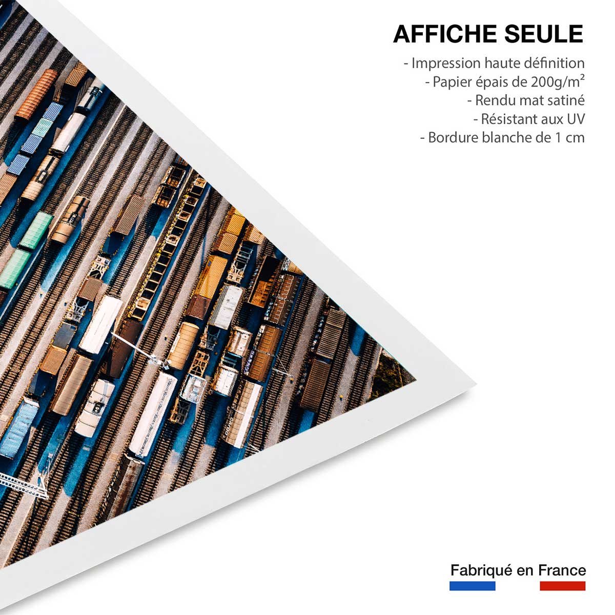 Affiche photo frêt et compilations affiche seule, HEXOA