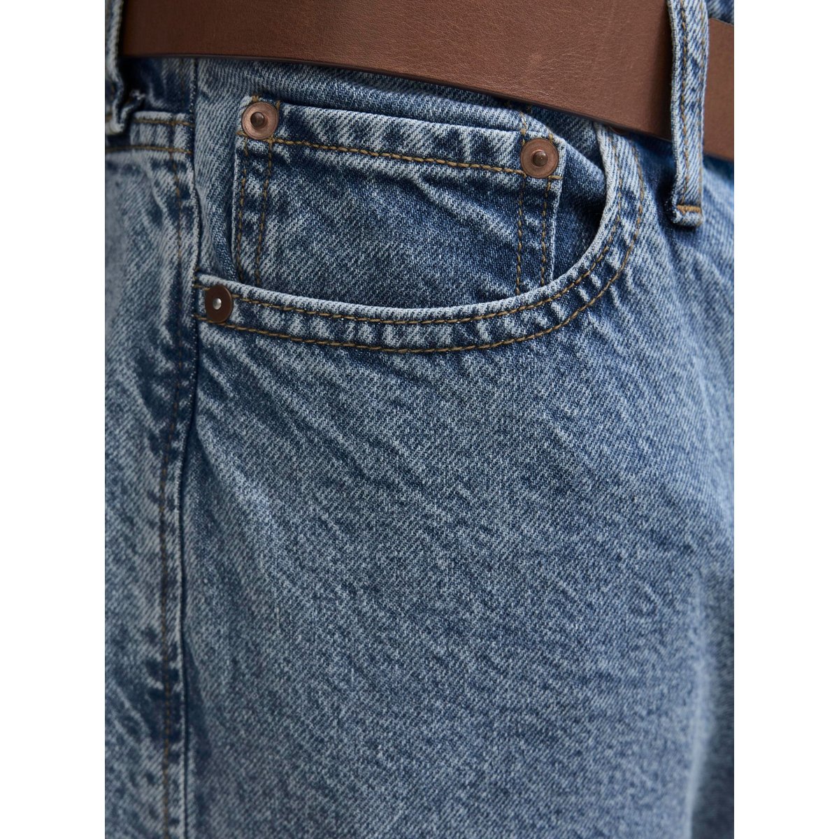 Jean À Coupe Ample blue denim, JACK & JONES