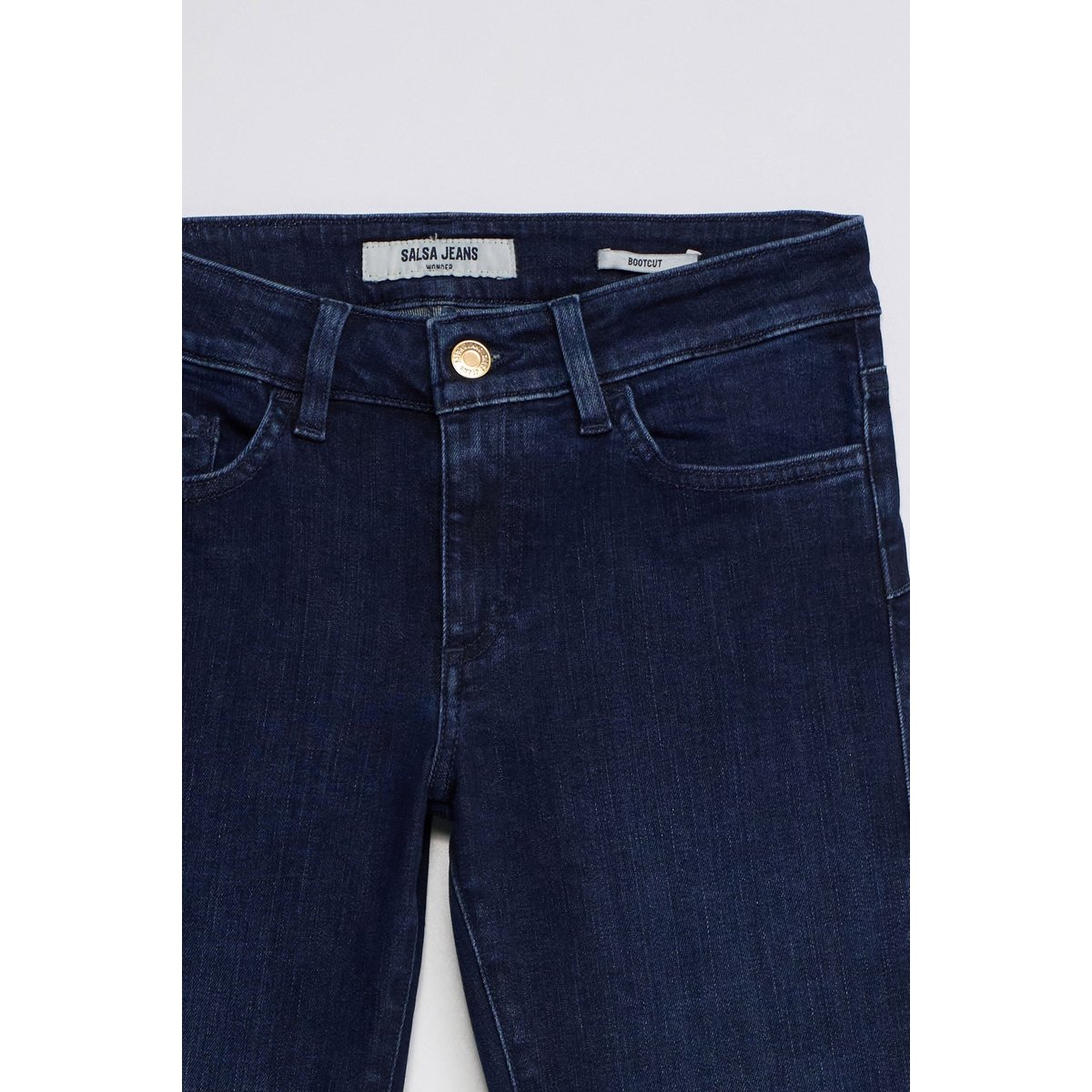 JEAN WONDER PUSH UP BOOTCUT bleu denim, SALSA JEANS