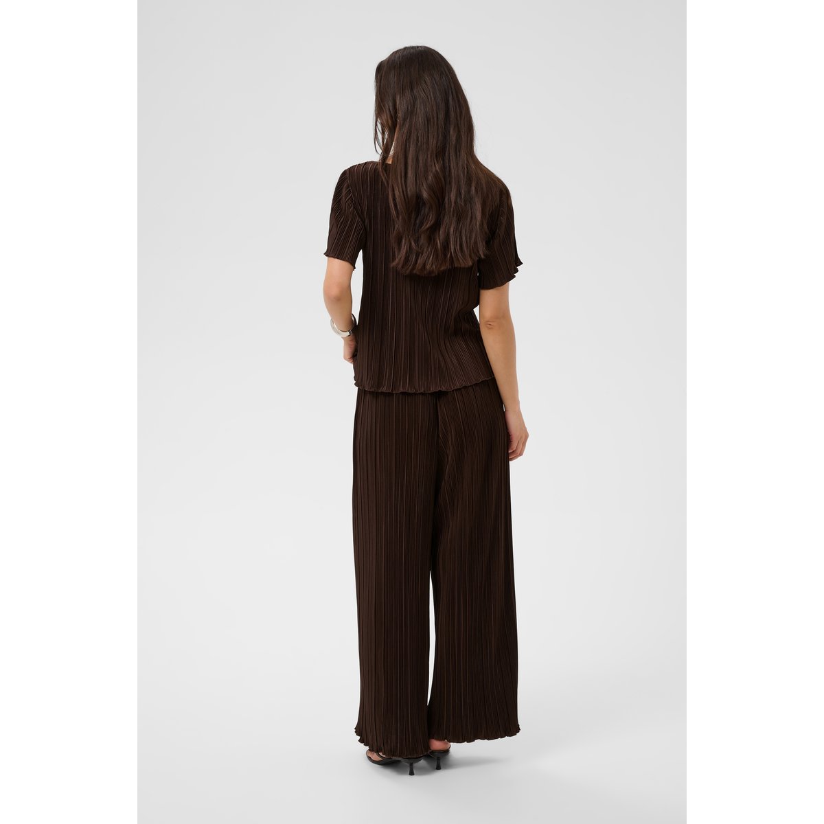 Pantalon Tricoté marron coffee bean, KAFFE