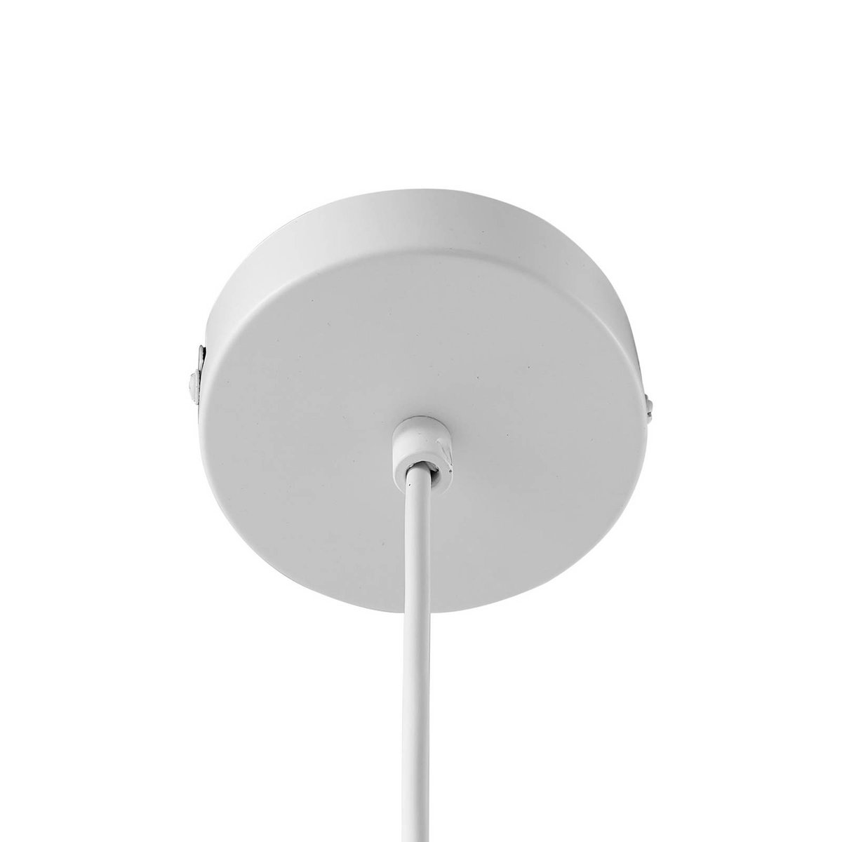 Suspension en textile moderne, Helin blanc, LINDBY