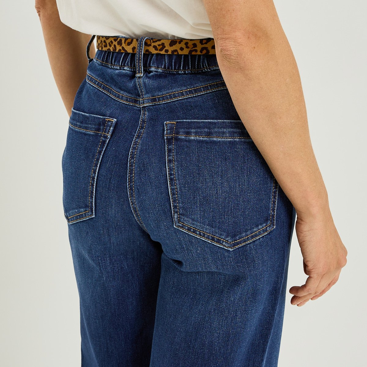 Jean flare RENO F02 bleu, GRAIN DE MALICE