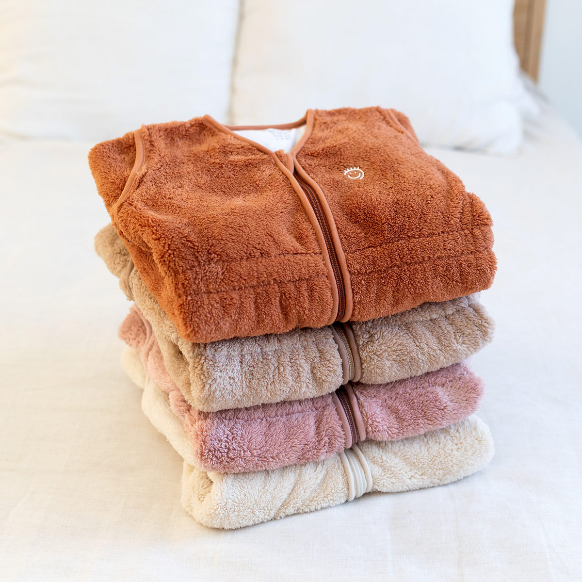 Gigoteuse jambes séparables hiver - TOG 2.5 Chaud tout doux noisette, BEMINI