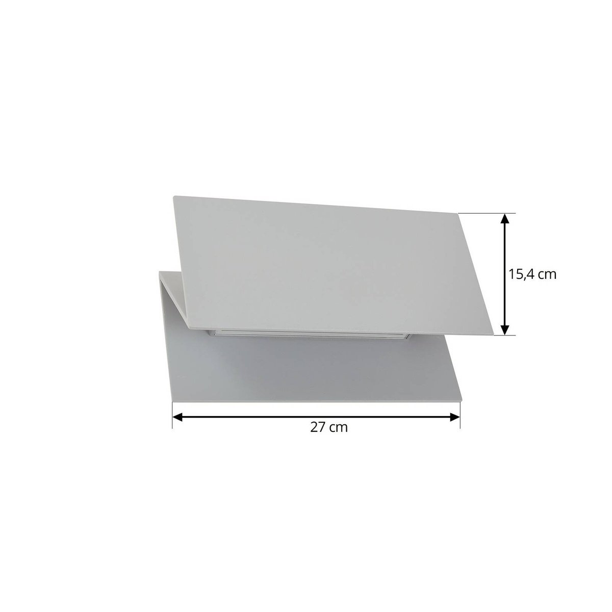 Applique extérieure moderneLED, Meja gris (ral 7040), LUCANDE