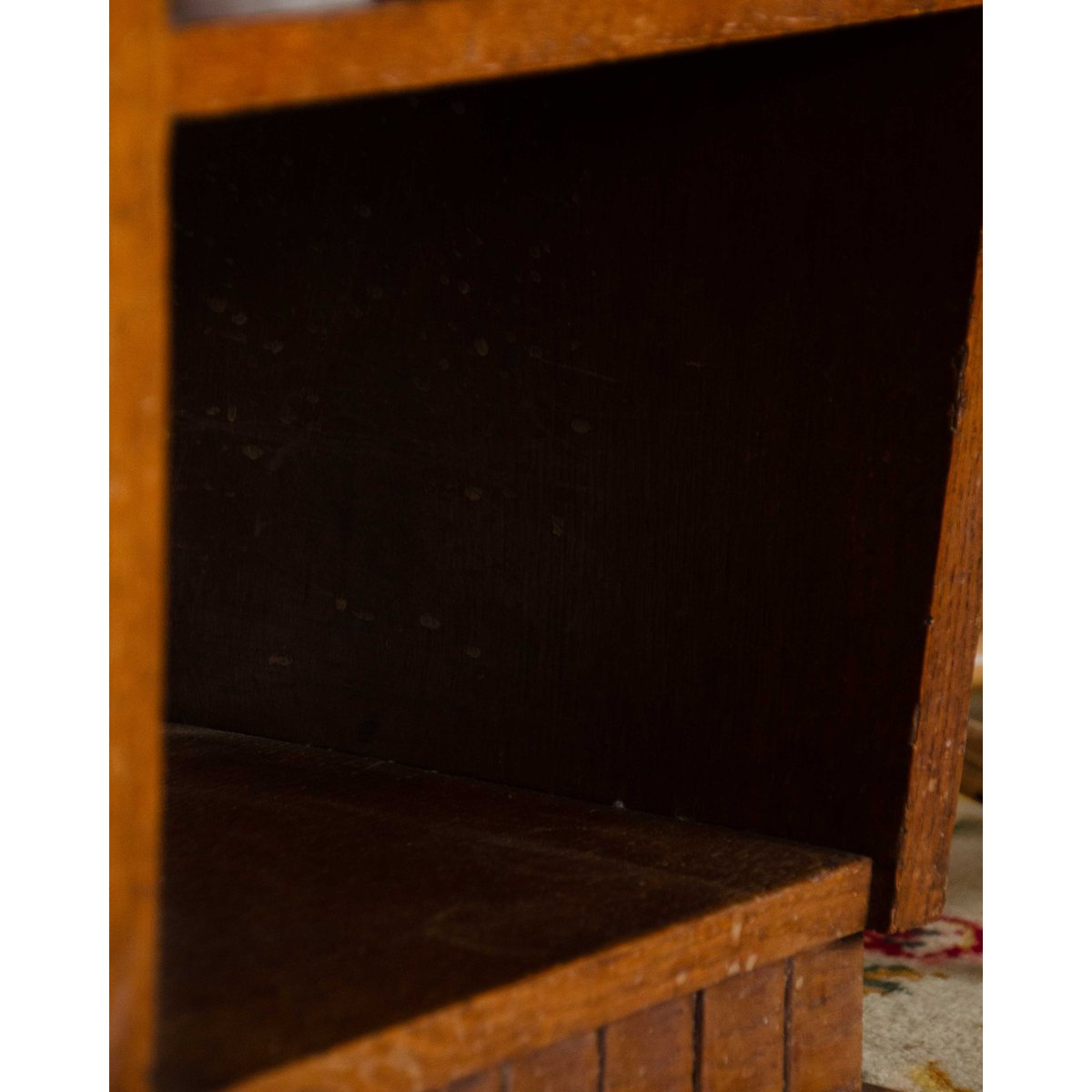 Table de chevet art déco Odile N°1384 - Bon état marron, DEBONGOUT