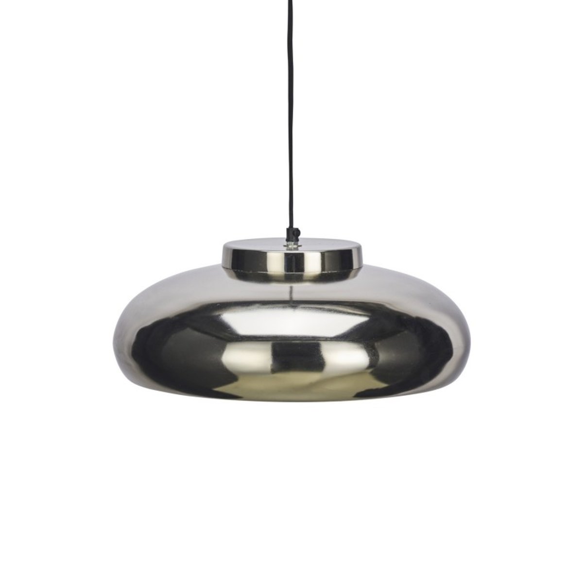 Lampe suspension design métal argent, MADAM STOLTZ