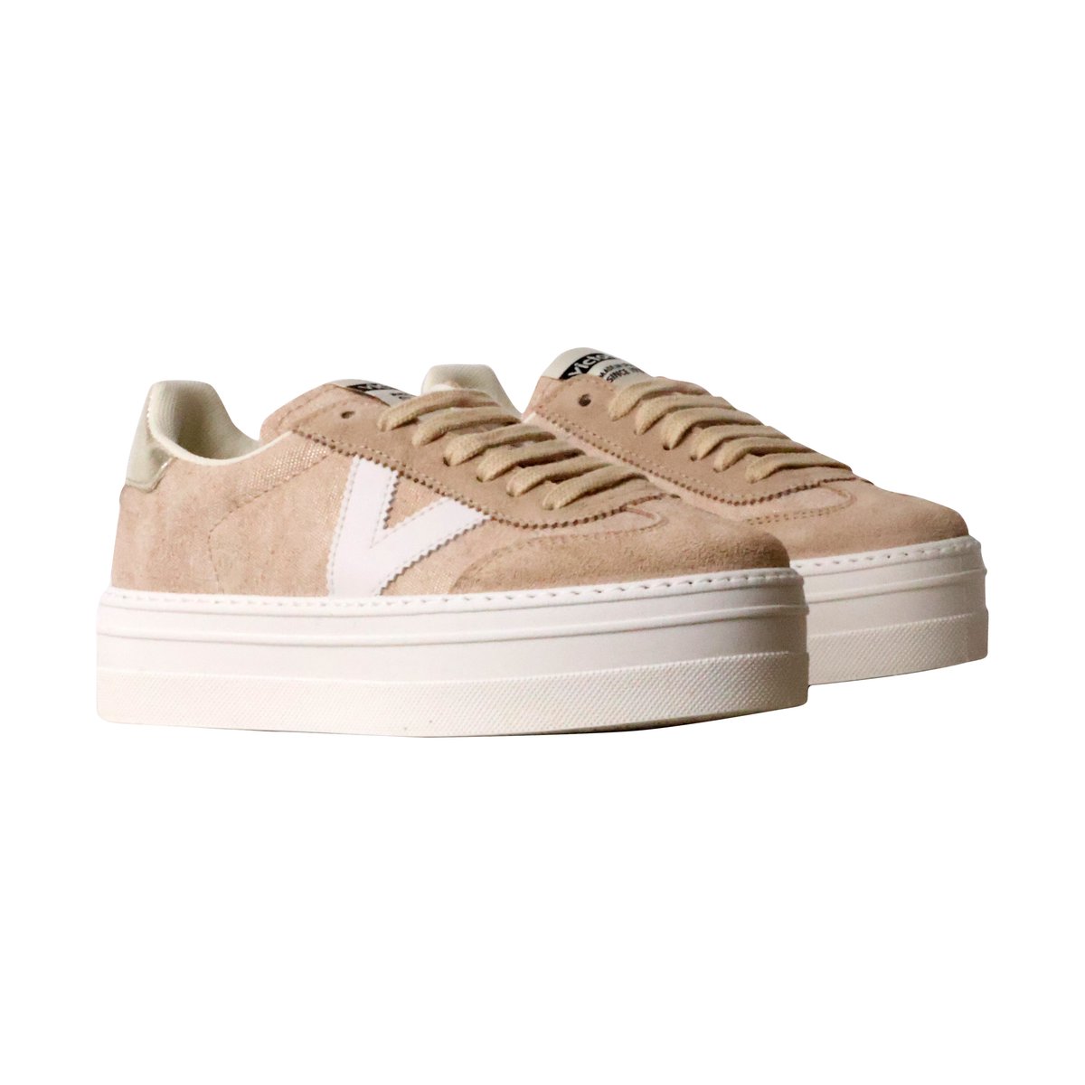 Basket Cuir platino, VICTORIA