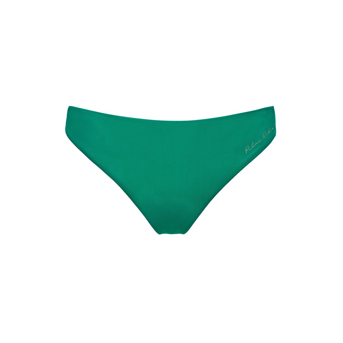 Bas maillot de bain à volants Basica vert, SELMARK MARE