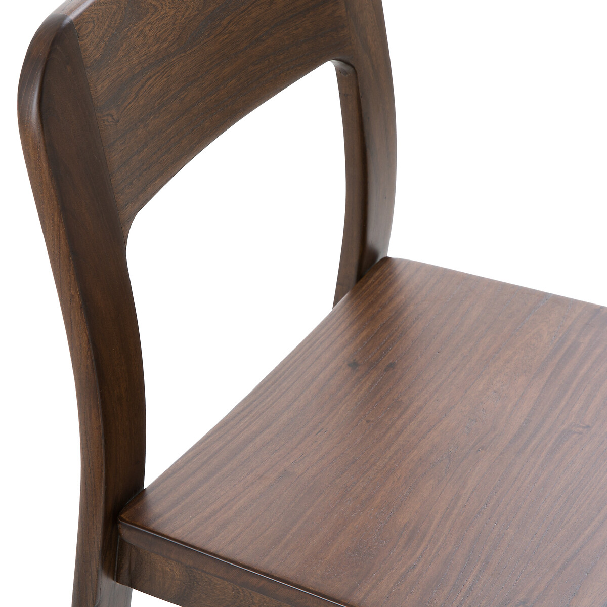Lot de 2 chaises teintées noyer, Talet teinté coloris noyer, LA REDOUTE INTERIEURS
