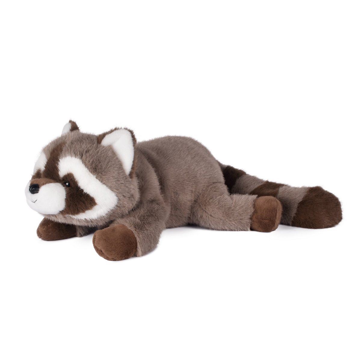 Peluche raton laveur marron lesté 32 cm marron, HISTOIRE D'OURS