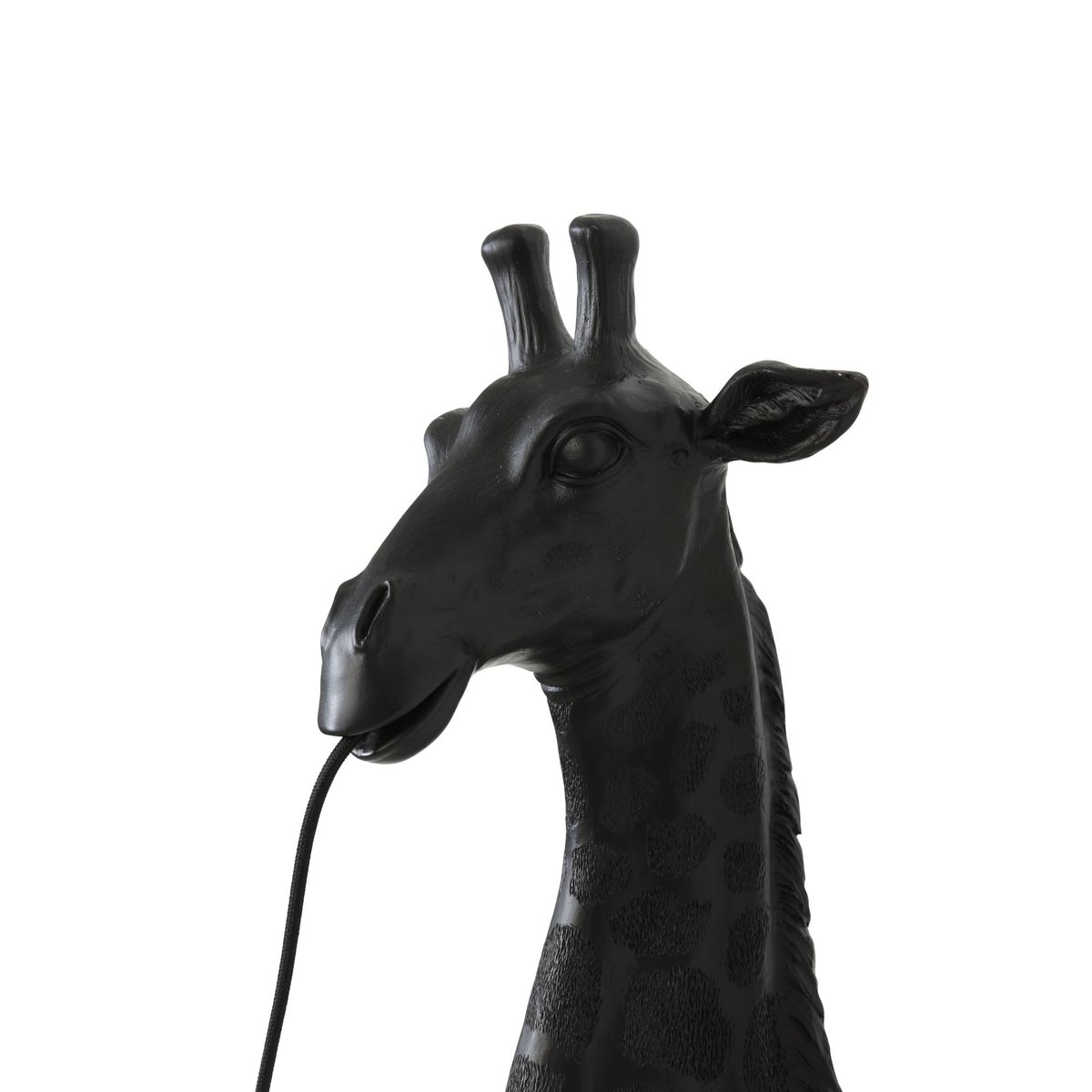 Lampe Murale Plastique GIRAFFE noir, LIGHT & LIVING
