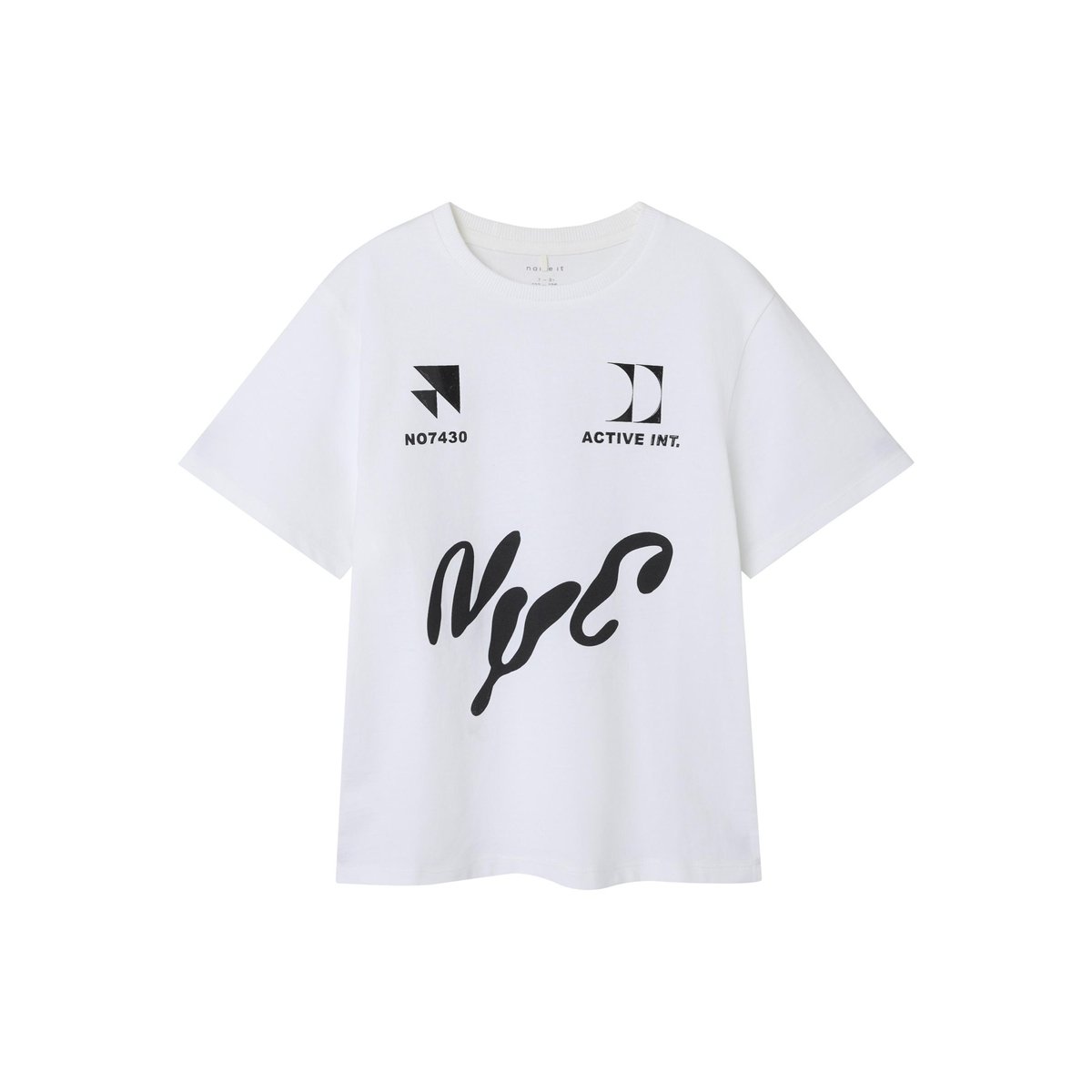 T-Shirt bright white, NAME IT