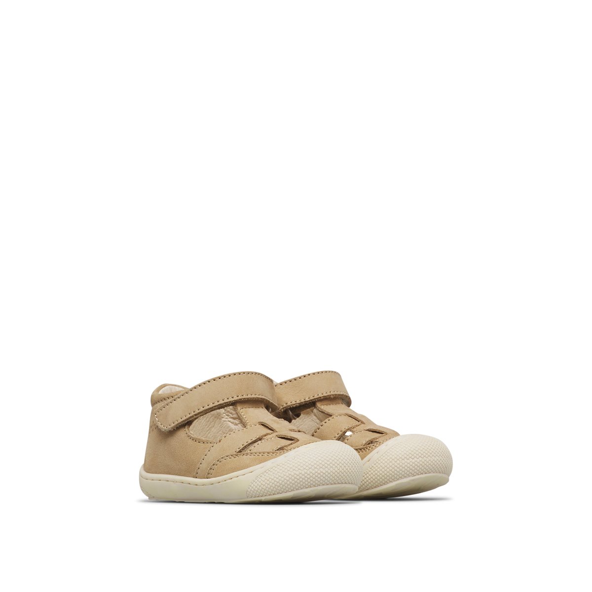 Sandales premiers pas en cuir WAD beige-, NATURINO