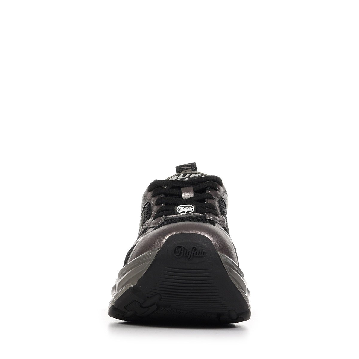 Baskets RIDR Vegan black silver, BUFFALO