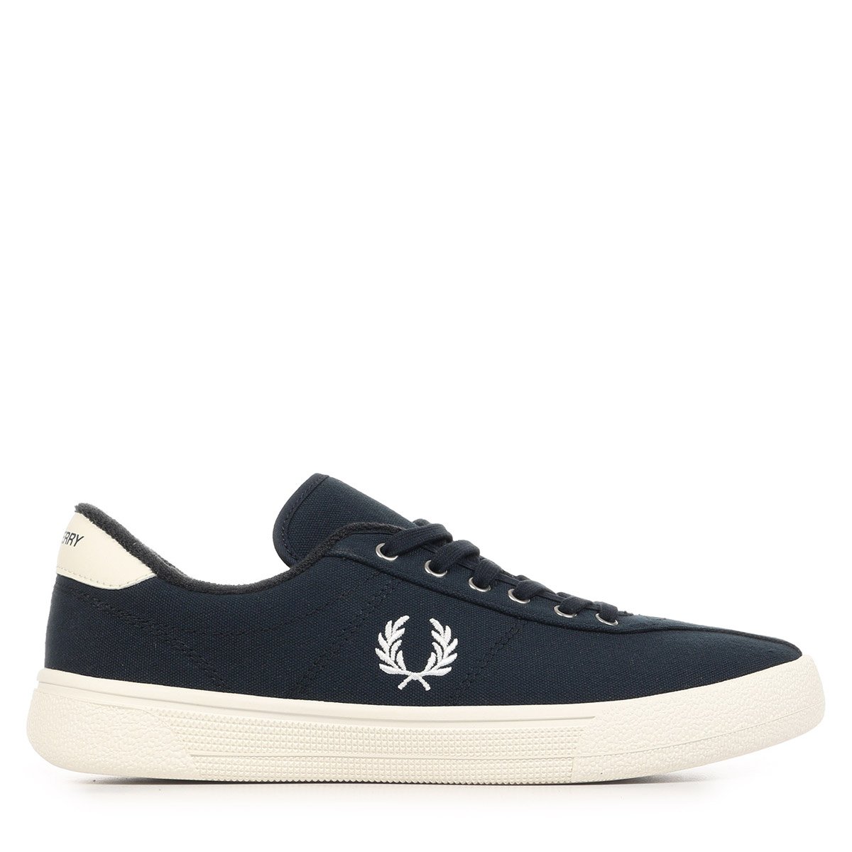 Baskets TENNIS SHOE POLY CANVAS navy  snow white, FRED PERRY