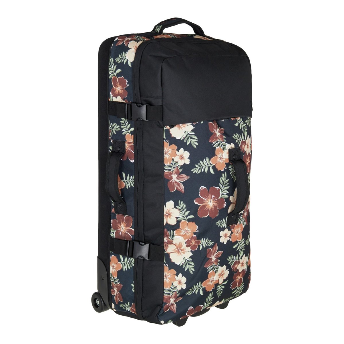 Grande valise à roulettes BIG SOUVENIR. marron almond tropical feels, ROXY