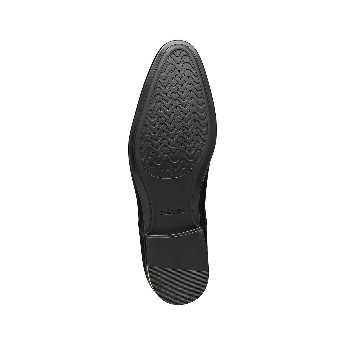 Leren derby's IACOPOU zwart, GEOX