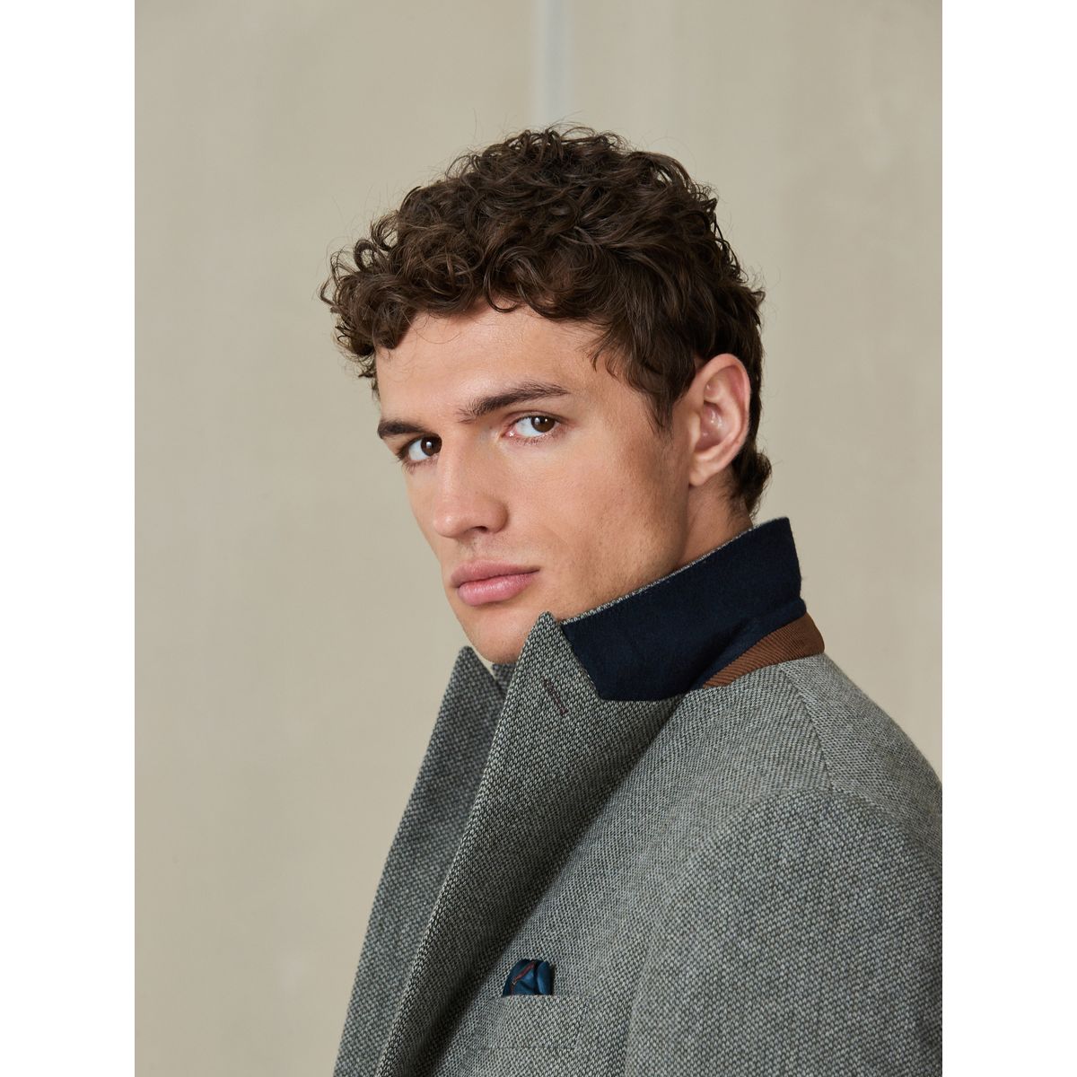 Veste standard en laine nova fides vert sauge, NEXT