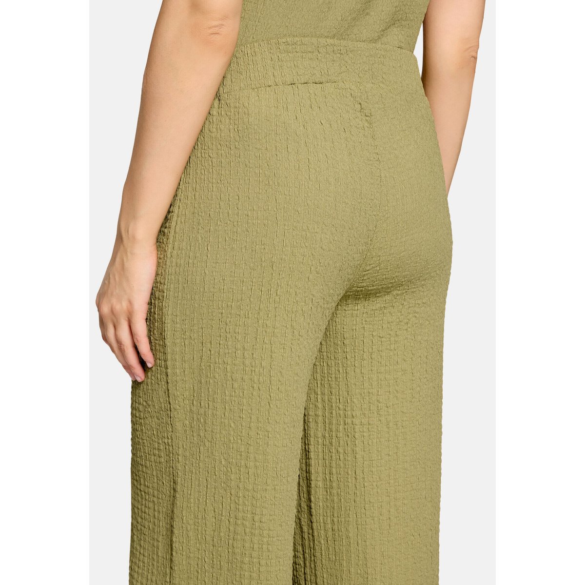 Jupe-culotte à élastique soft olive, BETTY BARCLAY