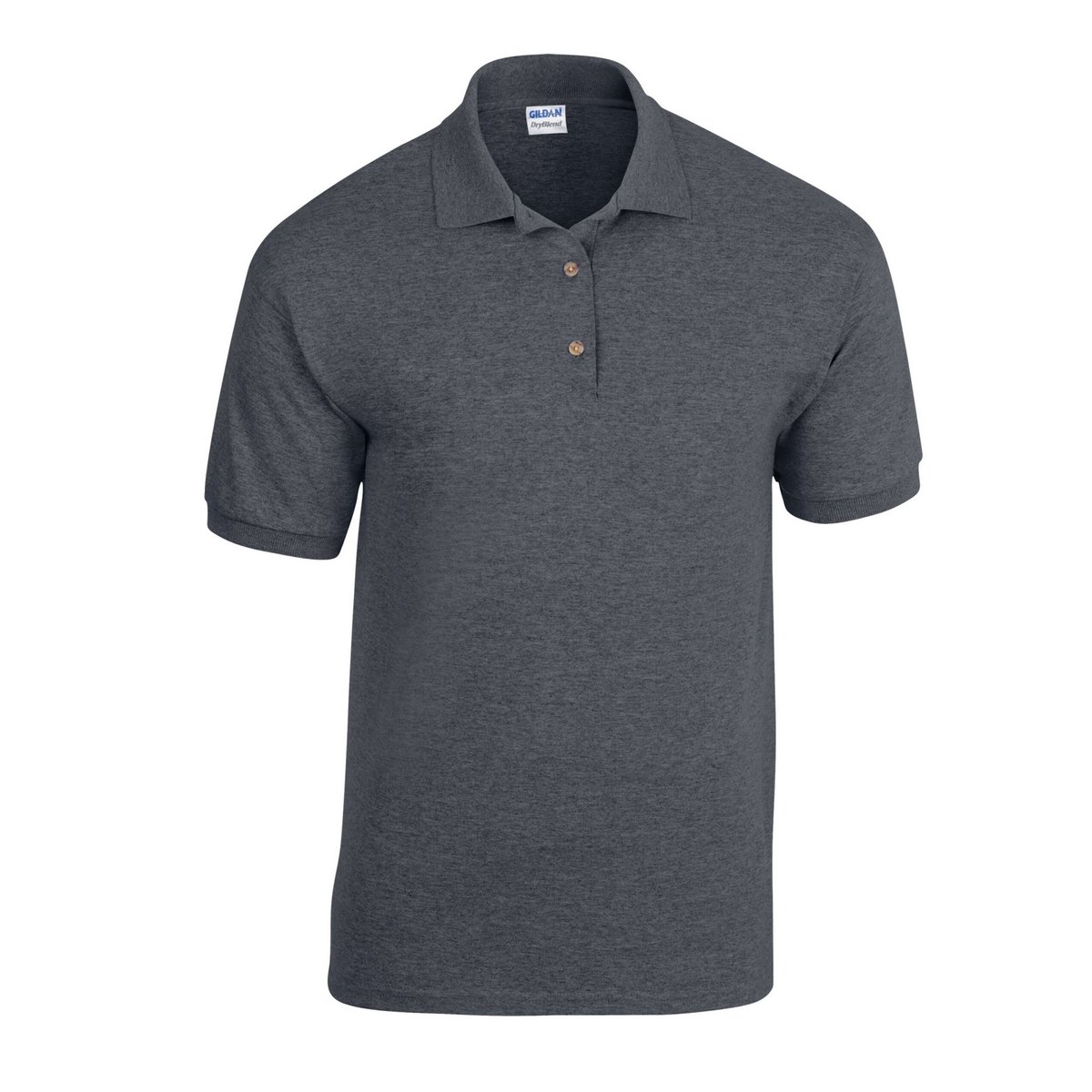 Polo gris chiné, GILDAN