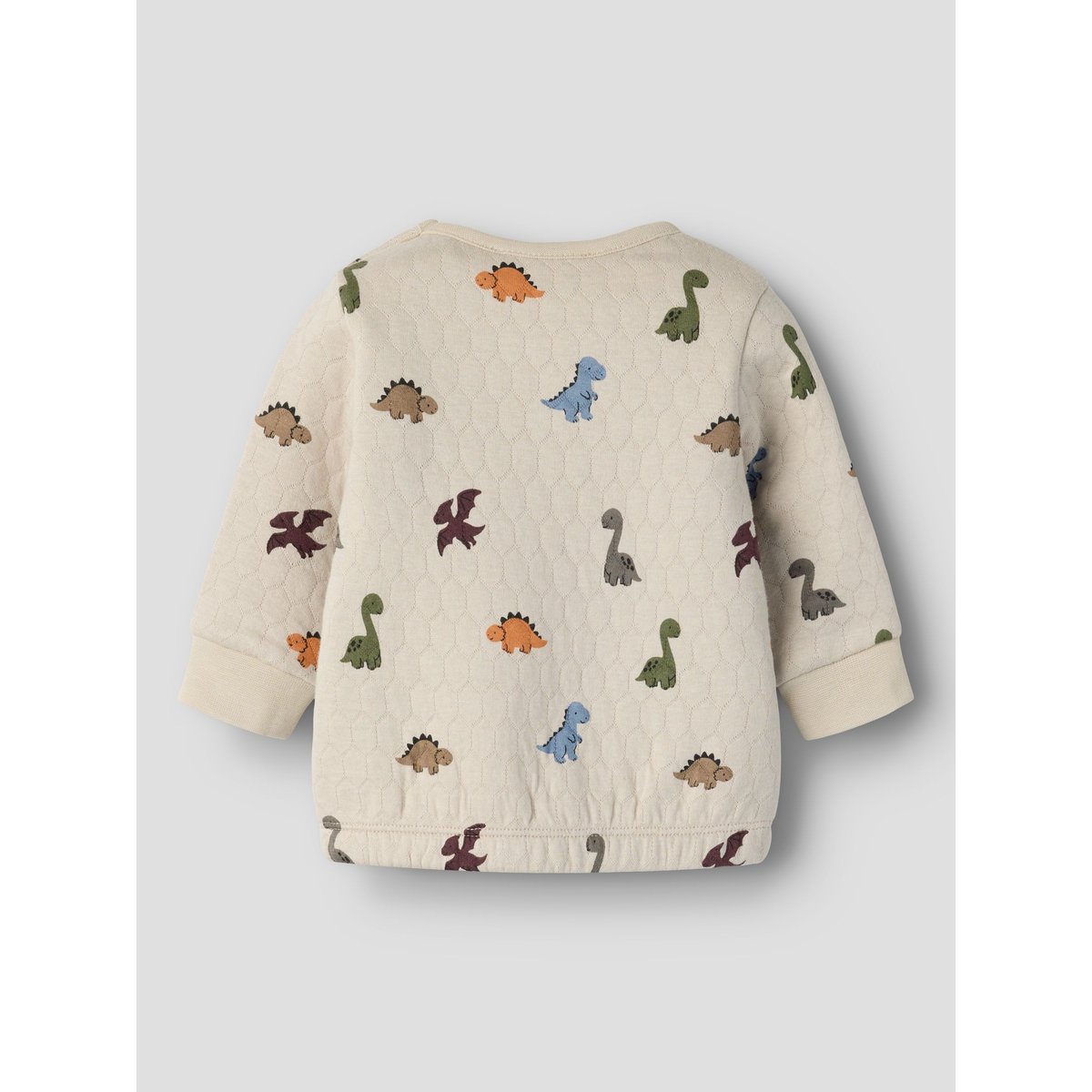 Sweat-Shirt blanc - peyote melange1, NAME IT