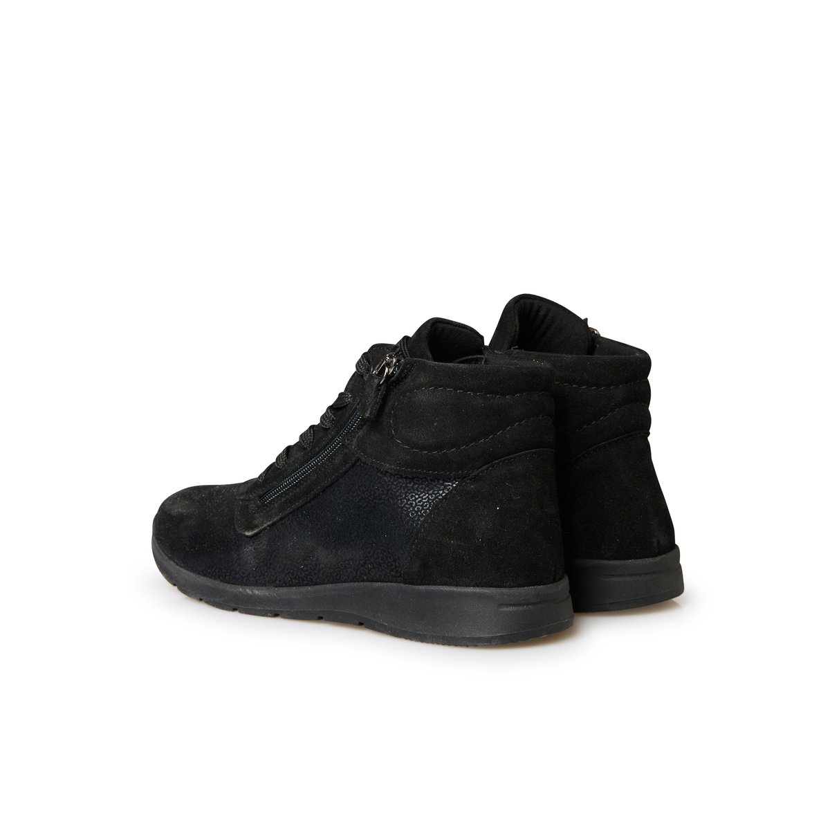 Boots femme spécial hallux valgus noir, PEDICONFORT