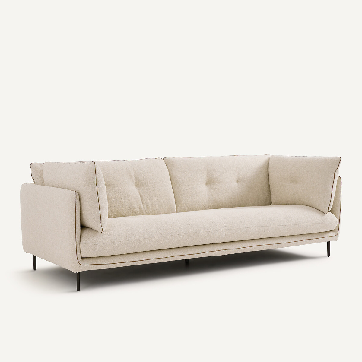 3- oder 4-Sitzer-Sofa, Bouclé, BOTERO kreide, AM.PM