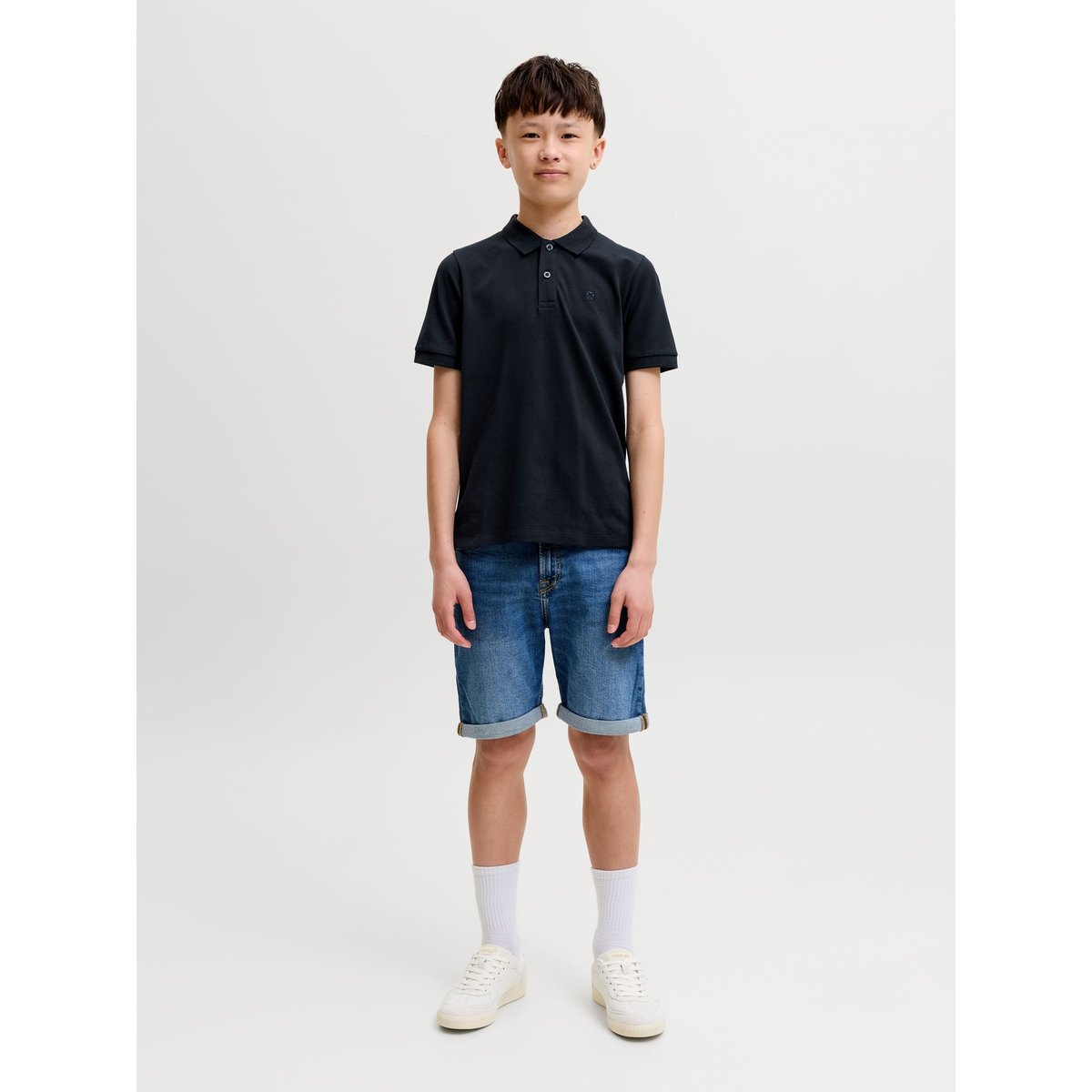 Polo bleue - night sky 1, JACK & JONES JUNIOR