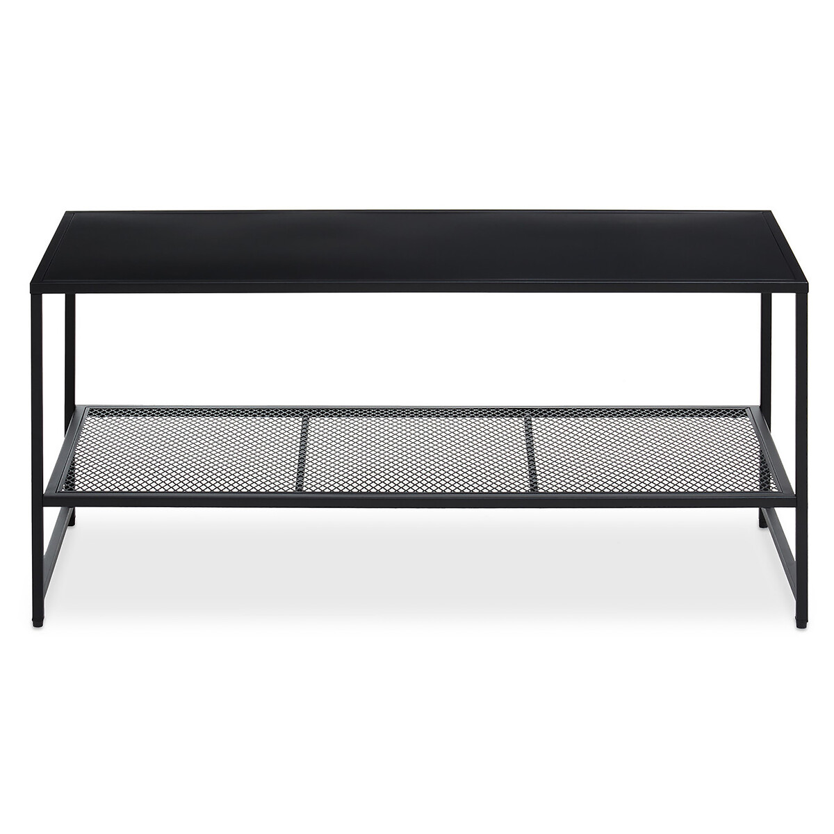 Jett Industrial Metal Coffee Table black, SO'HOME