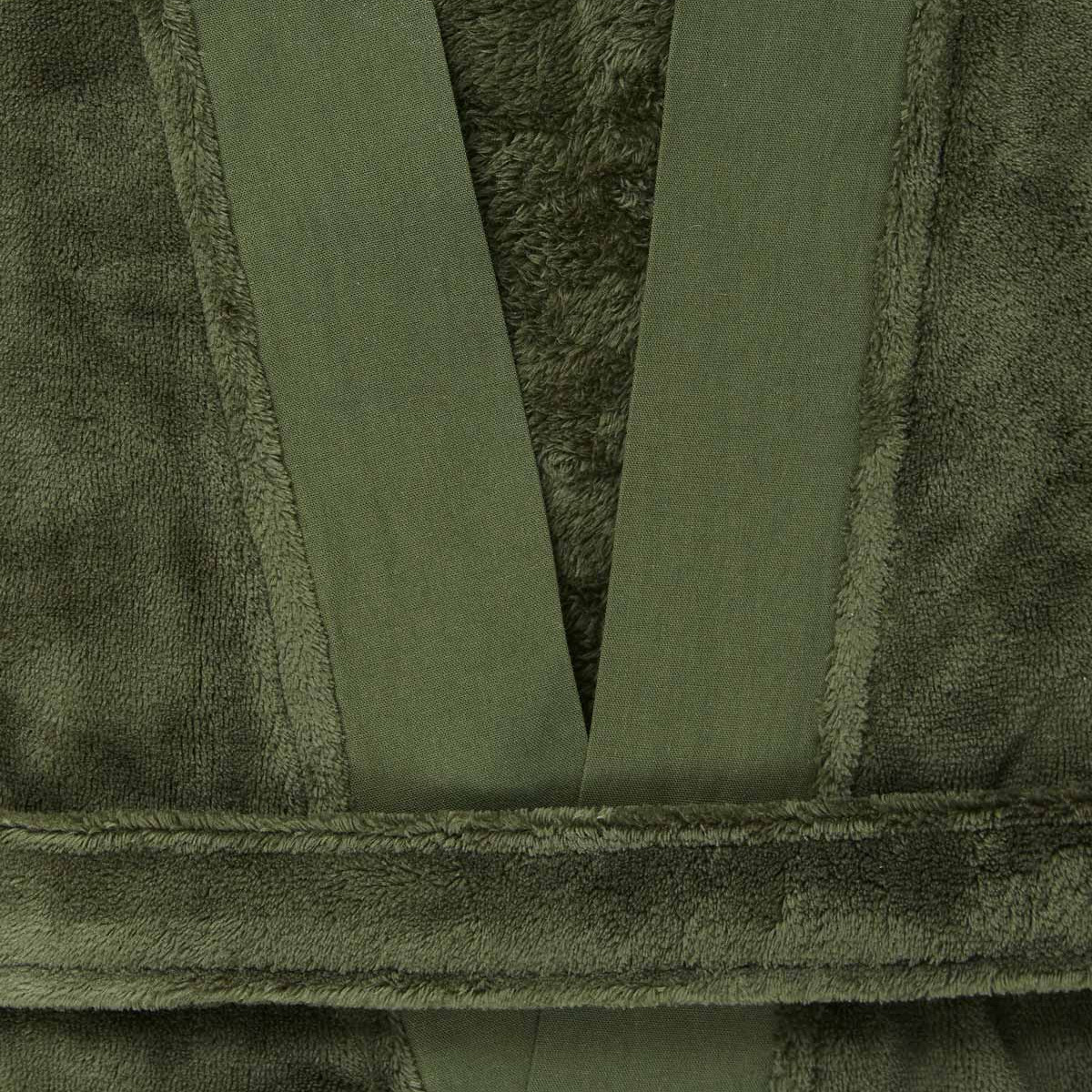Robe de chambre polaire léger mixte LAHTI eucalyptus, SENSEI MAISON