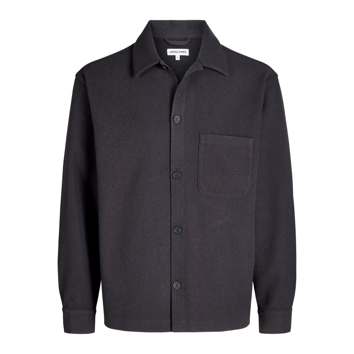 Surchemise dark grey melange, JACK & JONES
