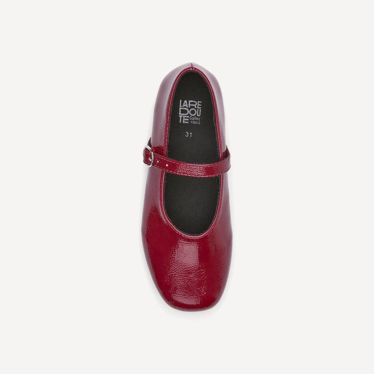 Ballerine in vernice rosso, LA REDOUTE COLLECTIONS
