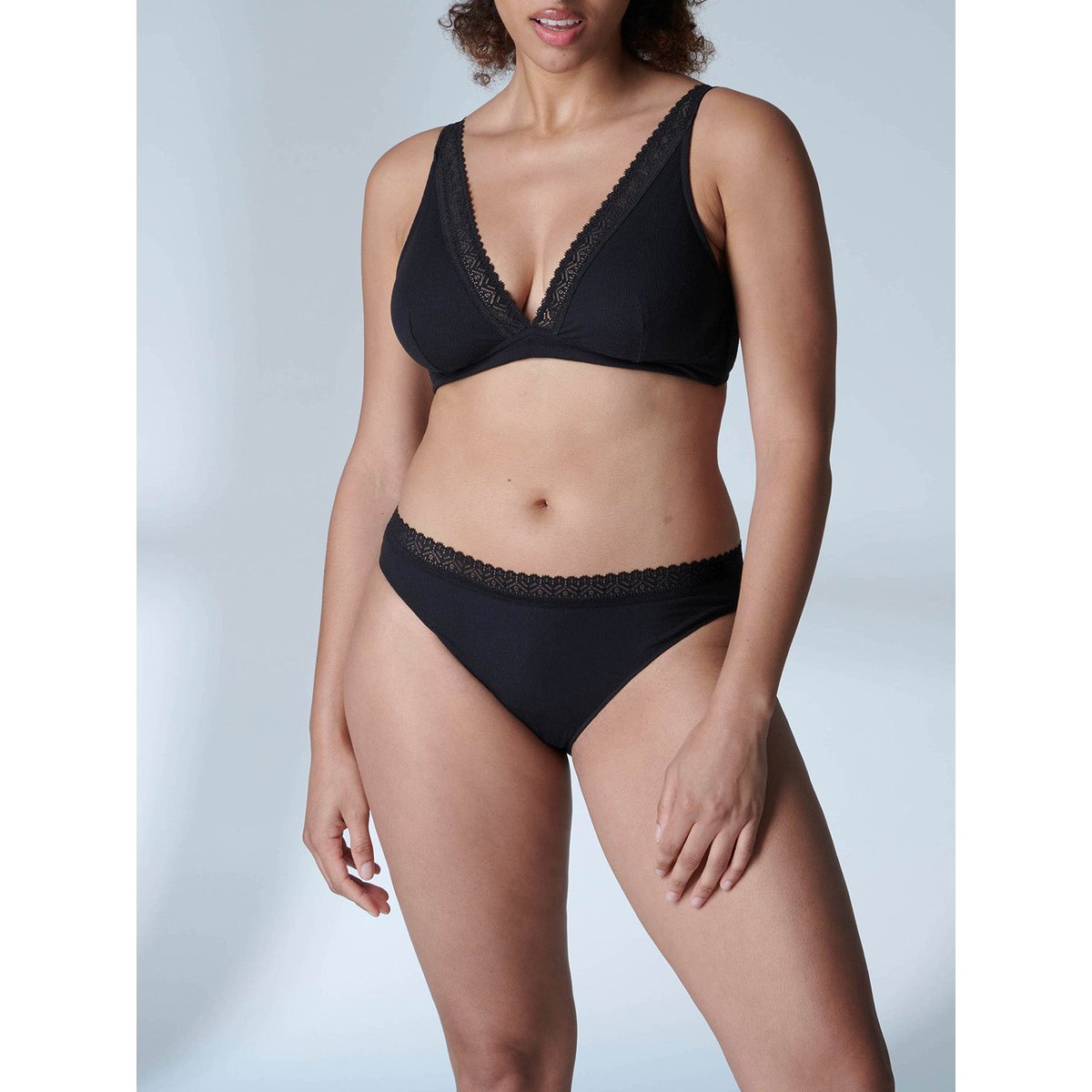Soutien-gorge sans-armatures structuré, EUGÉNIE noir, SIMONE PERELE