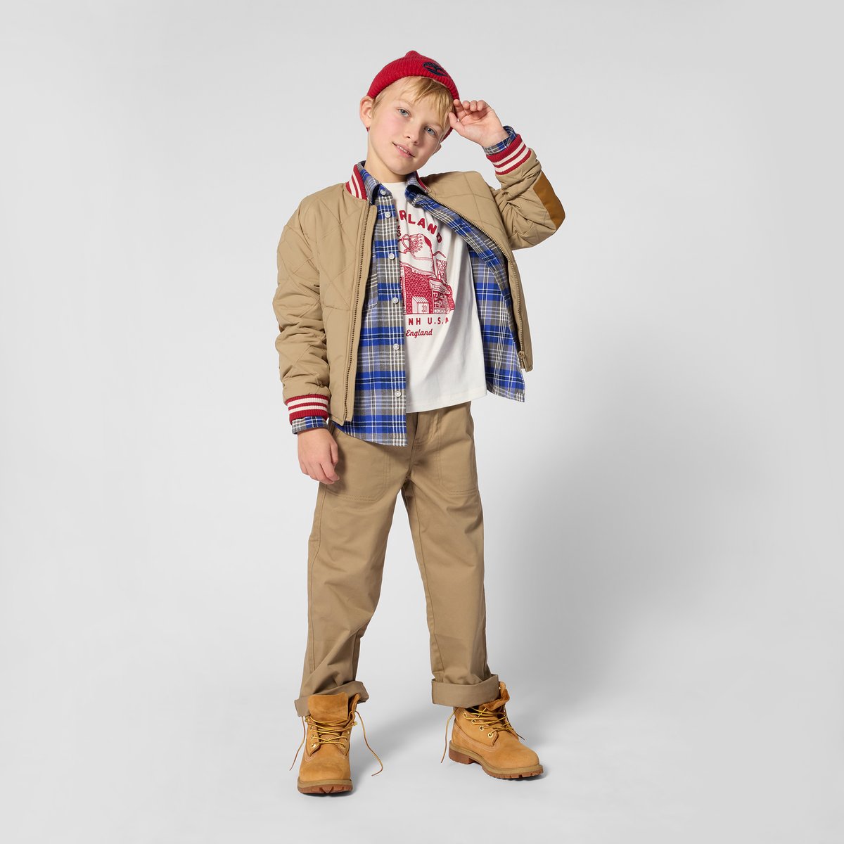 Blouson matelassé cedre, TIMBERLAND