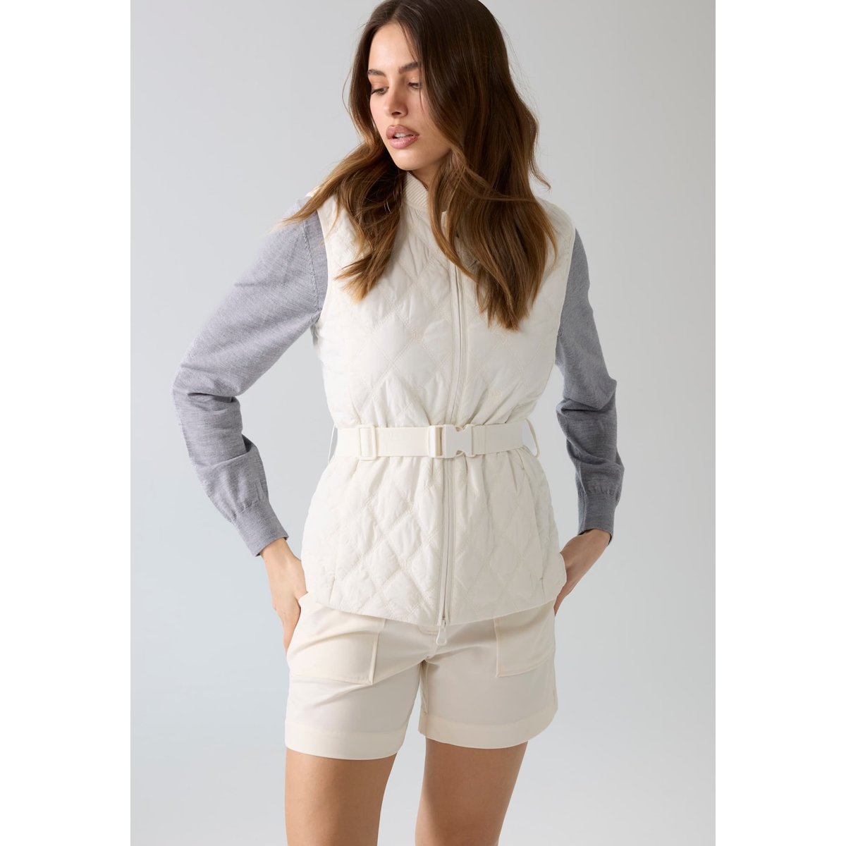 Veste Matelassée blanc, GUESS