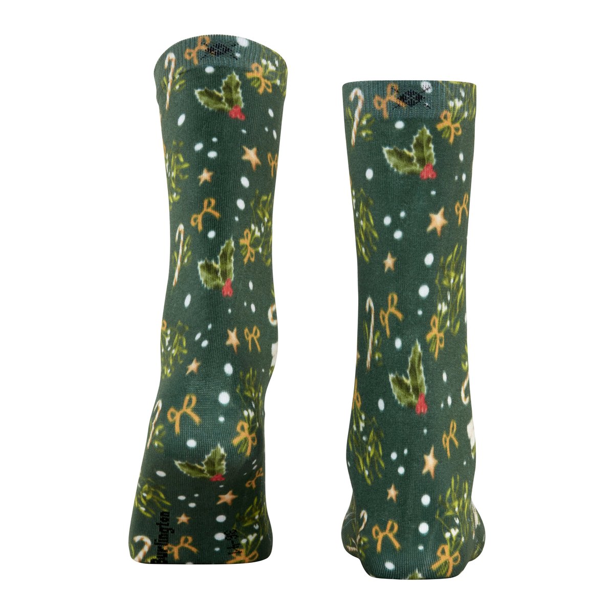 Chaussettes Fancy Christmas Opaque vert, BURLINGTON