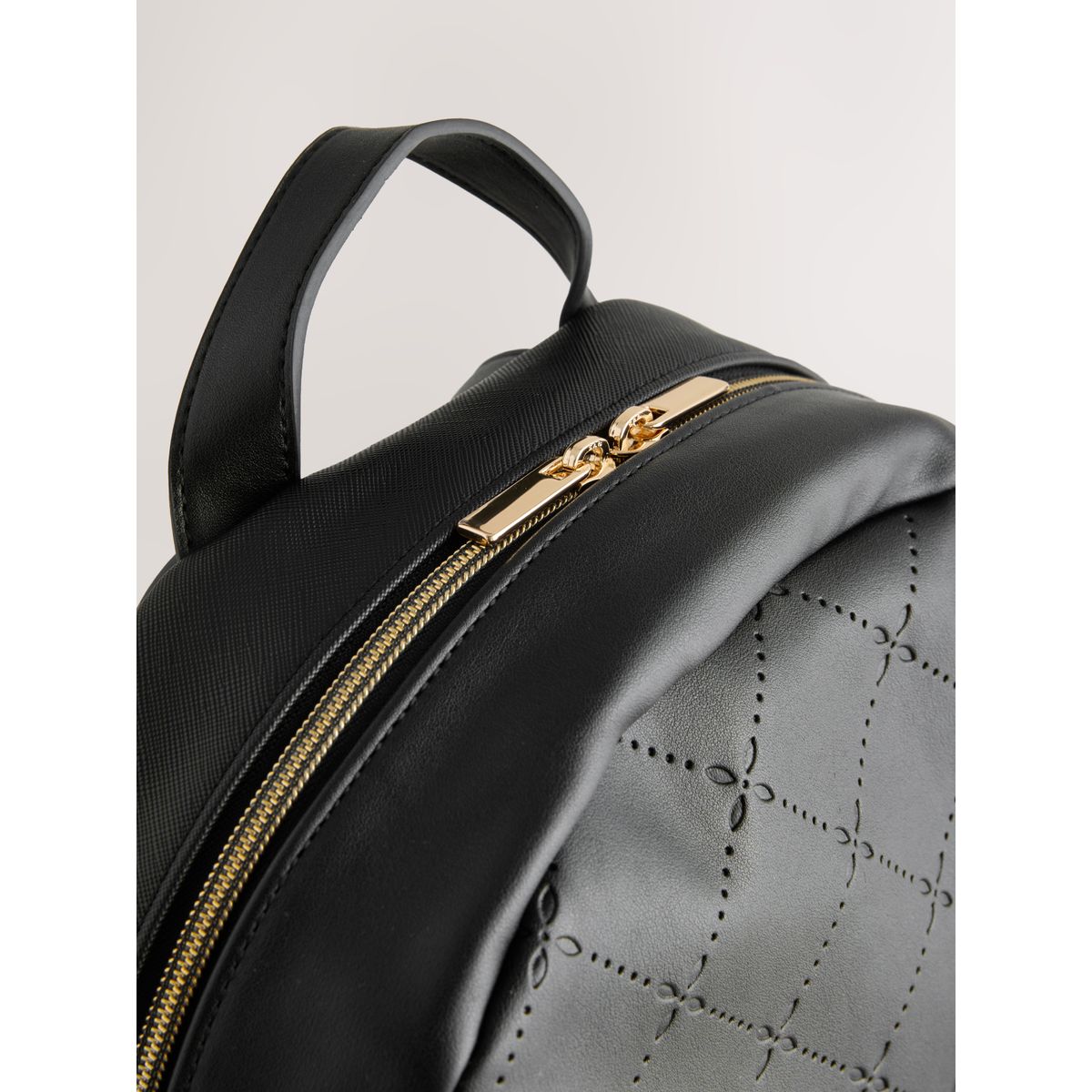 Sac à dos en pu avec nœud détail du nœud noir, NEXT
