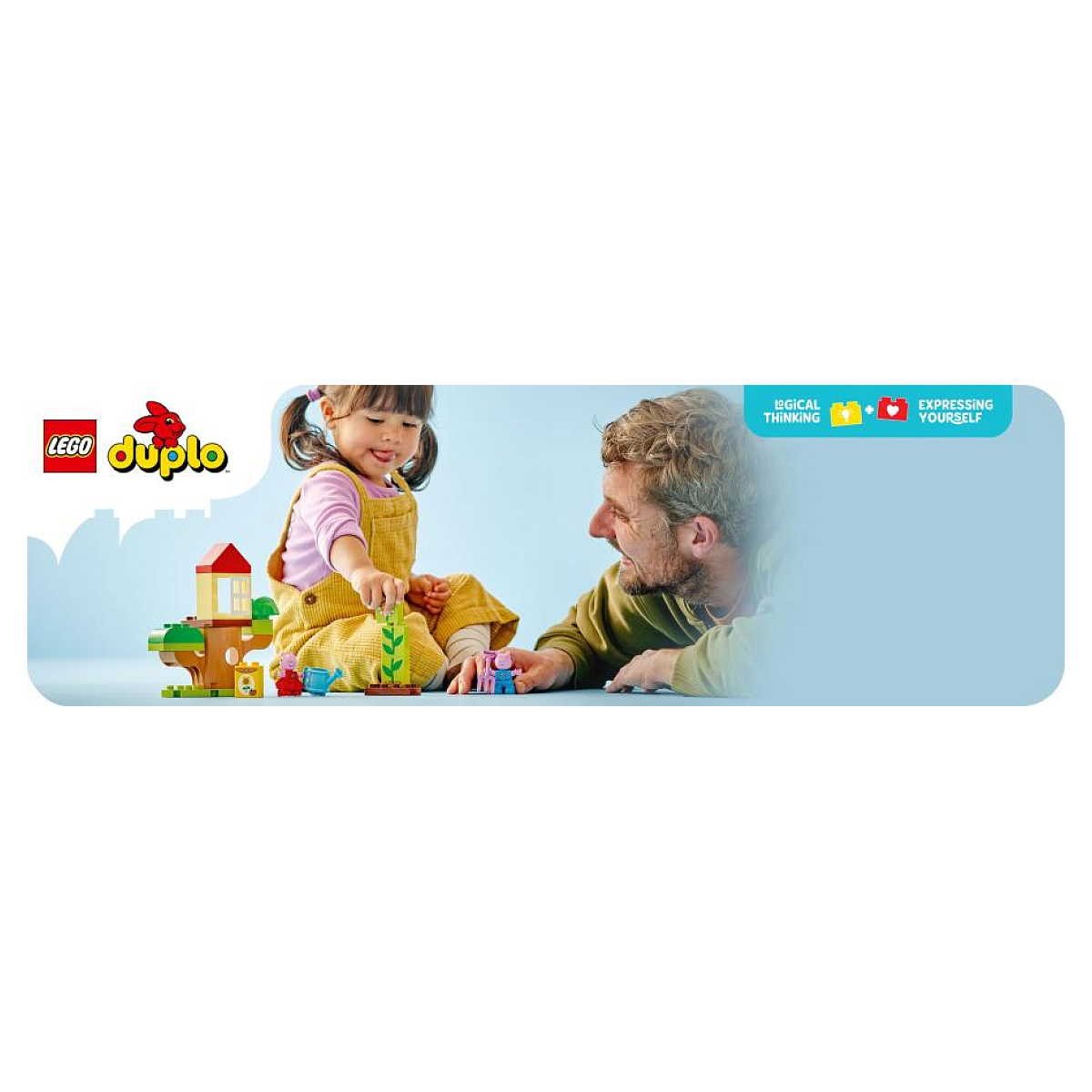 LEGO DUPLO - Jardin et Cabane dans l'Arbre de Peppa Pig - 10431 multicolore, LEGO