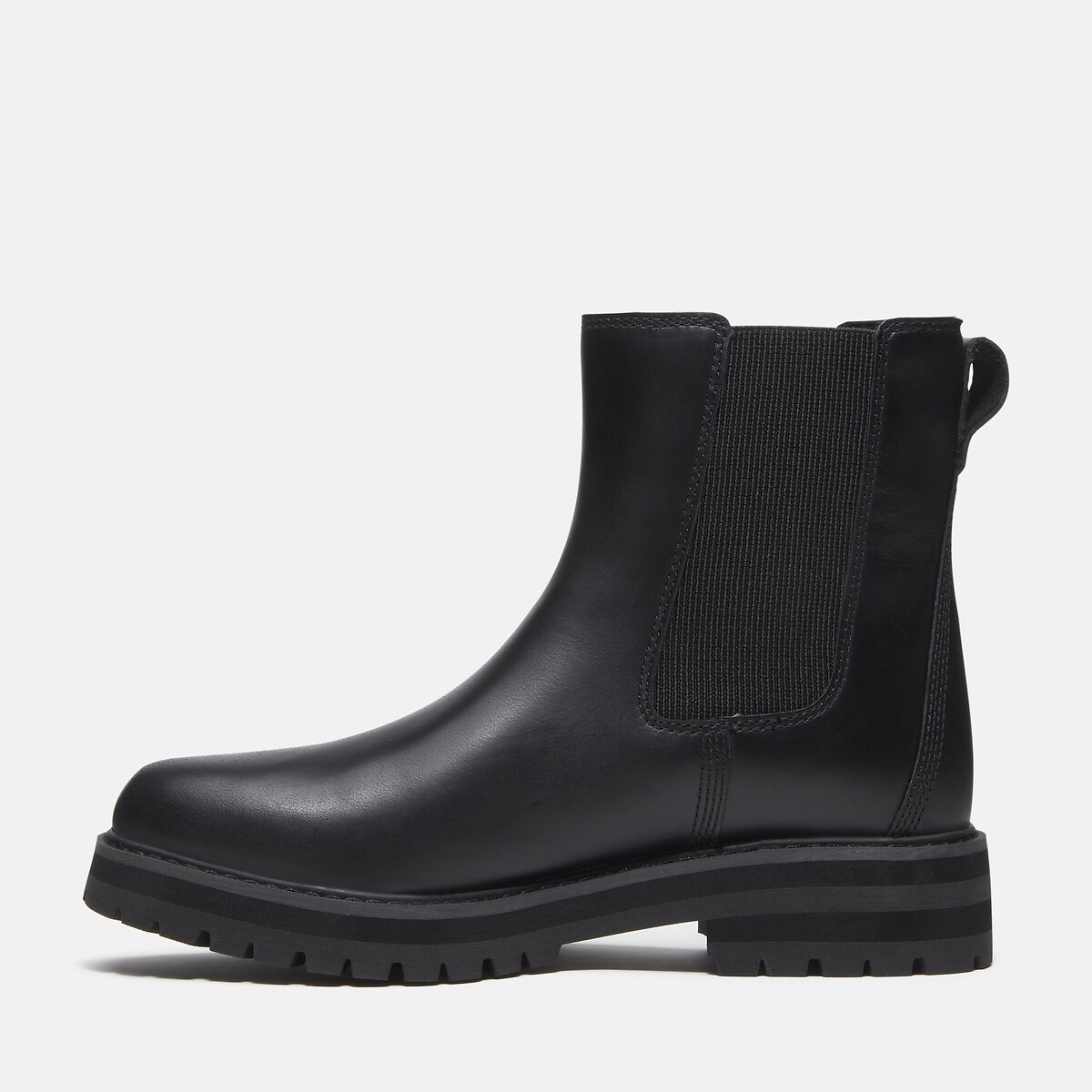 Britton Drive Mid Chelsea Leather Ankle Boots black, TIMBERLAND