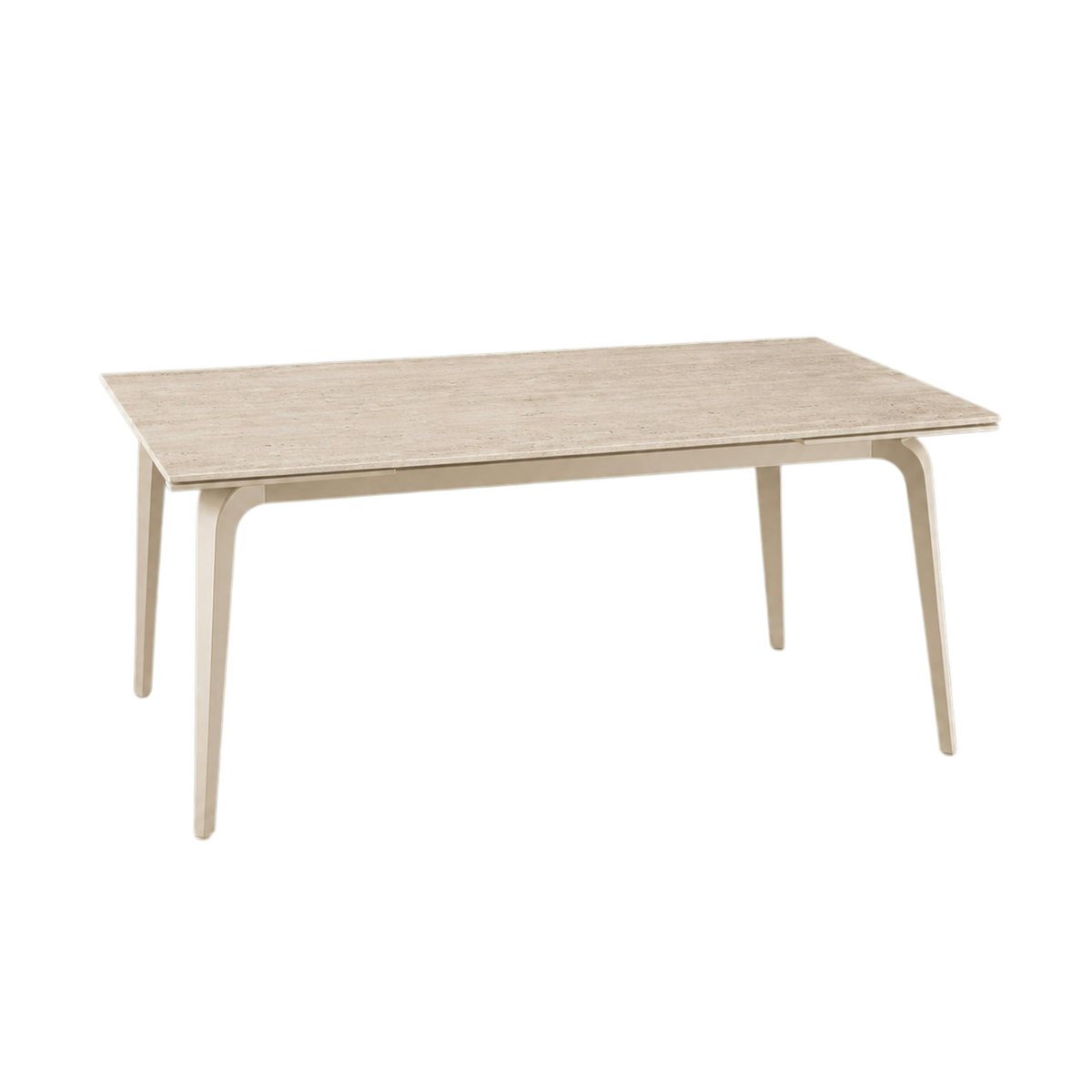 Table en céramique extensible 140 / 220 cm LORA travertin, PIER IMPORT