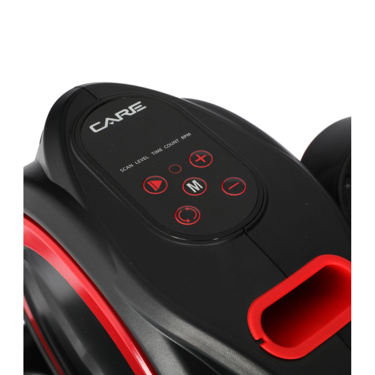 Mini elliptique ELLIPTER - CARE - Motorisé rouge, CARE FITNESS