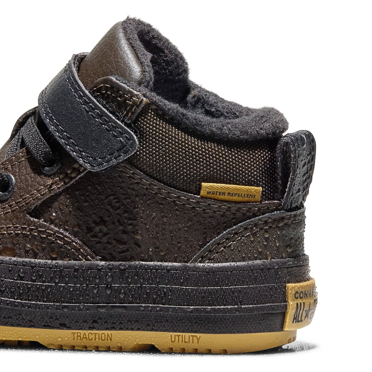 Scarpe da ginnastica CTAS MALDEN STREET MID marrone scuro, CONVERSE