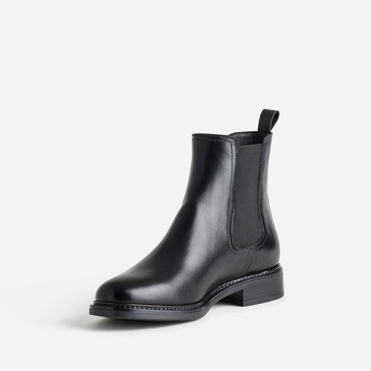 Boots en cuir LEANDRA noir, ERAM