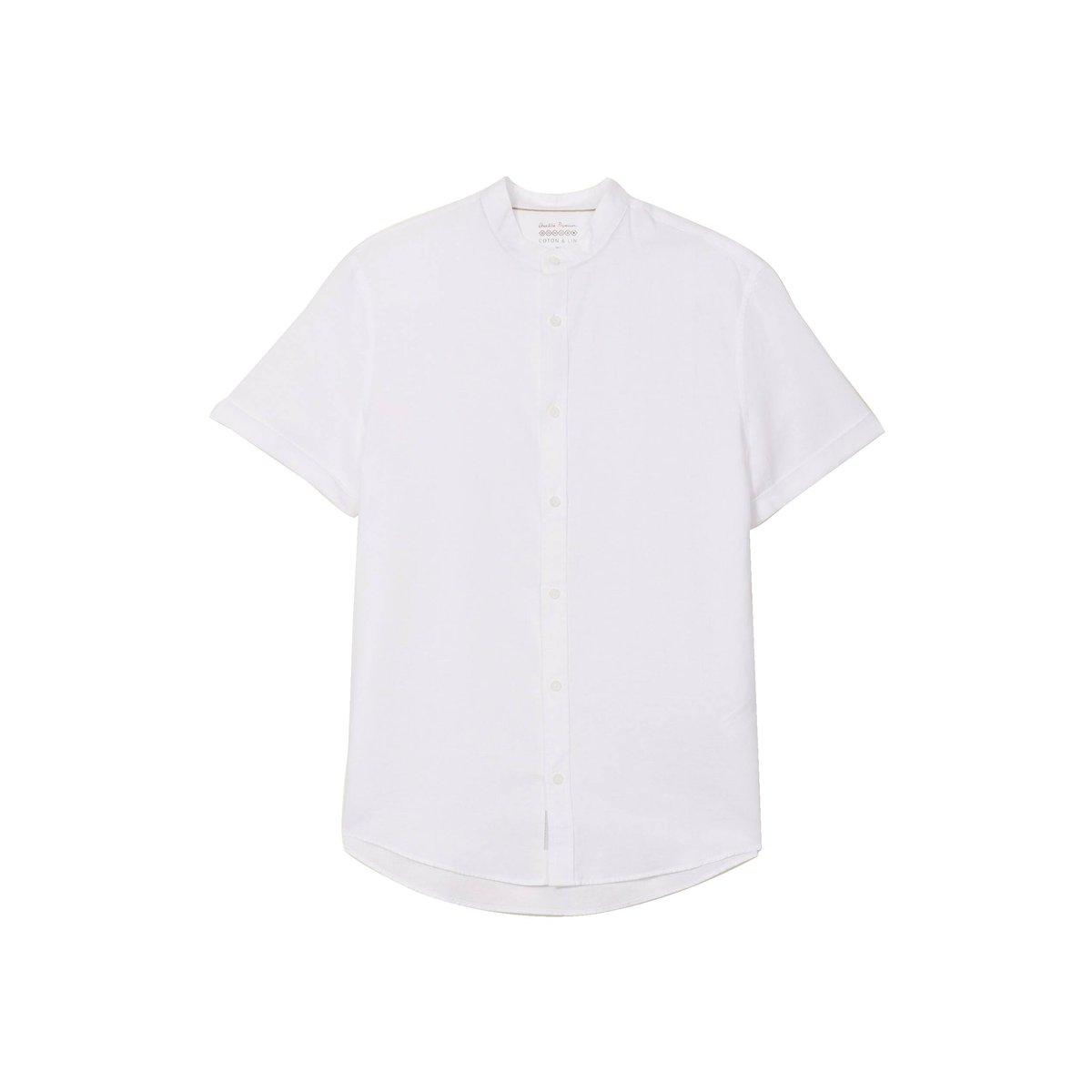 Chemise manches courtes blanc, BONOBO