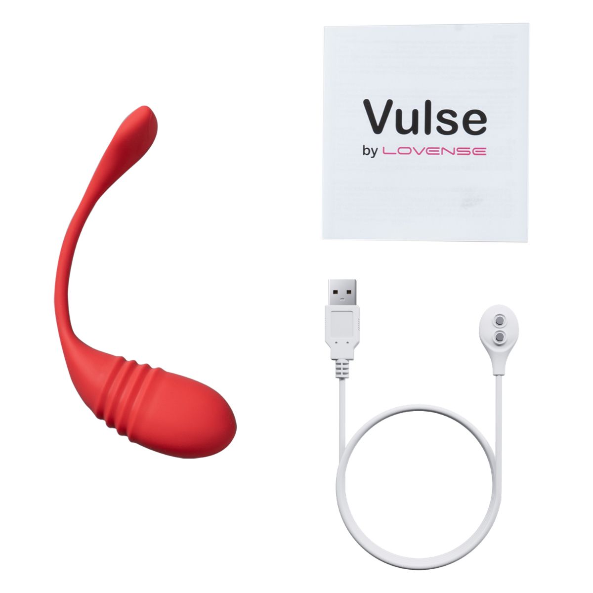 Oeuf Vibrant Connecté Vulse rouge, DORCELSTORE