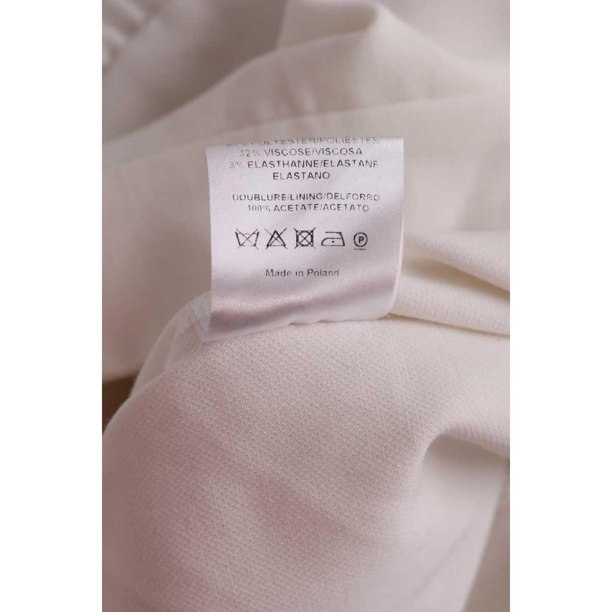 Robe - Très Bon État blanc, SANDRO