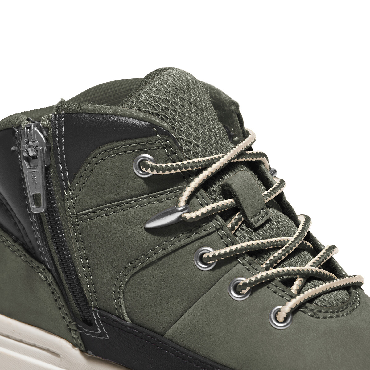 Baskets cuir Seneca Bay Hiker vert foncé, TIMBERLAND