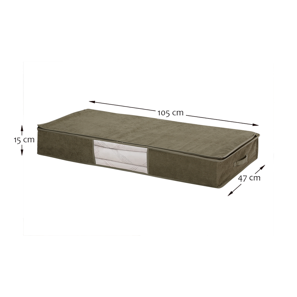 Housse de rangement kaki vert kaki, CALICOSY