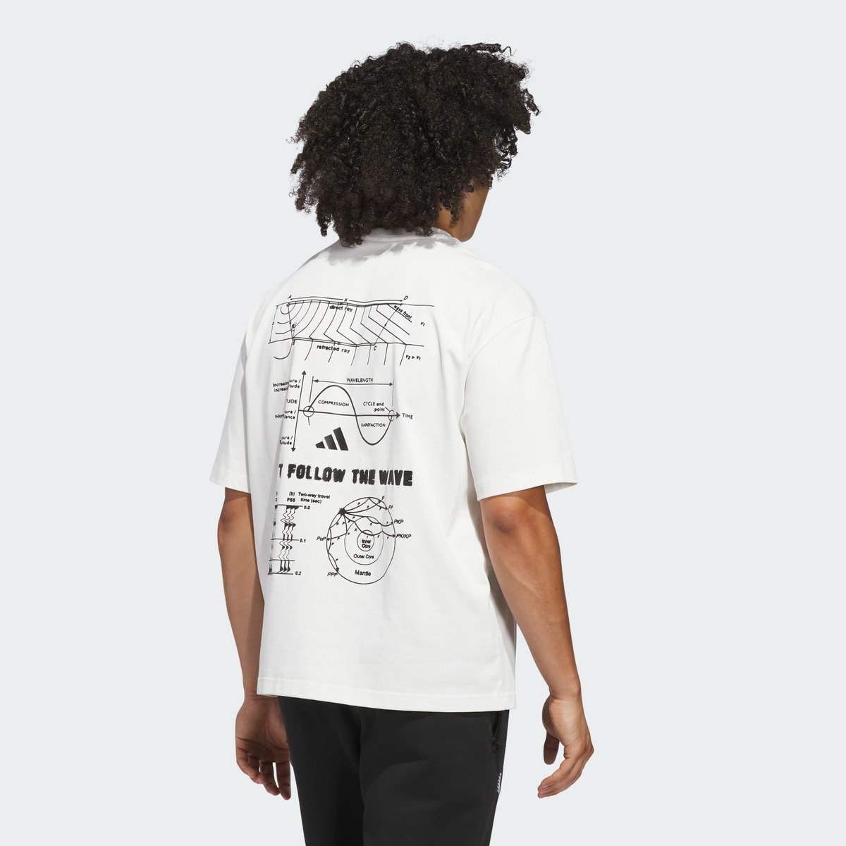 T-Shirt Anthony Edwards T-Shirt Anthony Edwards cloud white, adidas Performance