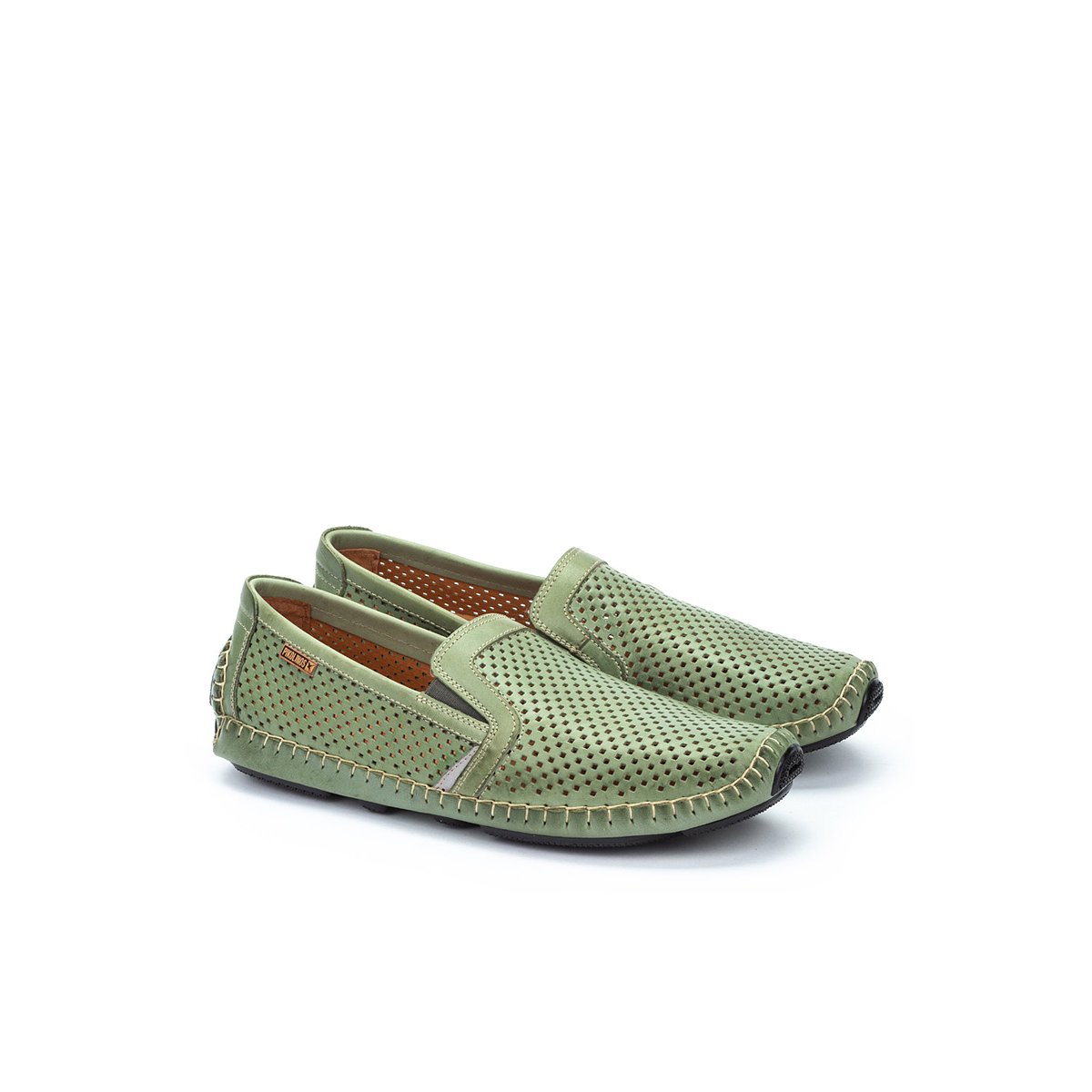 Mocassins cuir Jerez mint green, PIKOLINOS